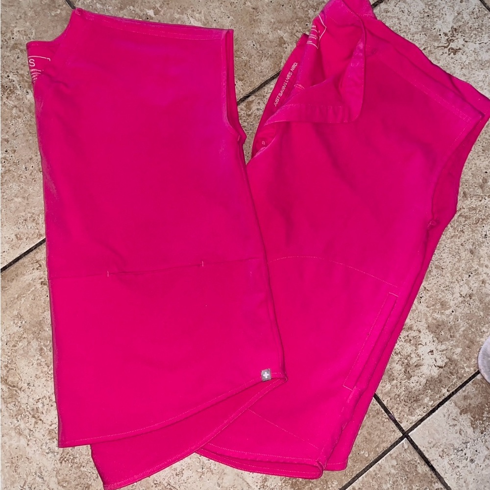 Figs Women’s Hot Pink Women's Scrub Tops